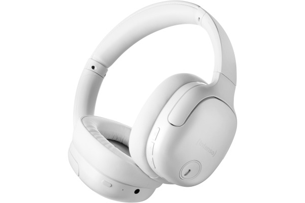 INTENSO Overear Headphones TWS 3740402 Bluetooth, Hybrid ANC White