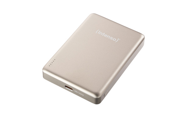 INTENSO Powerbank MW10000 10000 mAh 7344031 Magnetic Wireless champagne