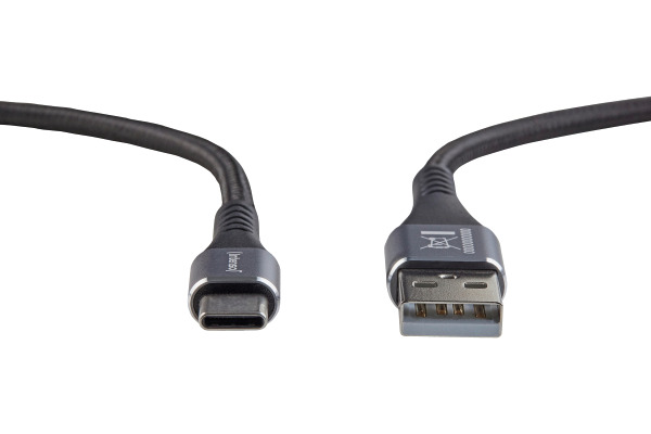 INTENSO Cable USB-A to USB C 7901100 1.5 m, Nylon black – Bild 3