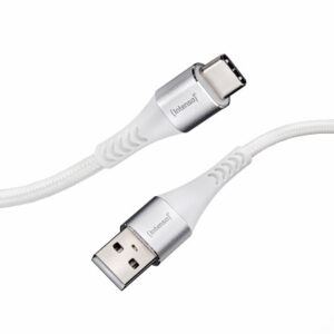 INTENSO   Cable USB-A to USB C 7901102   1.5 m, Nylon             white