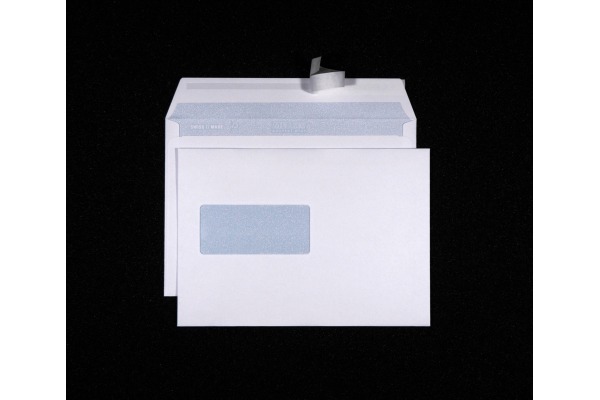 METTLER Couvert Fenster links C5 8065-100 100g, hochweiss, Kleber 30 Stk – Bild 2