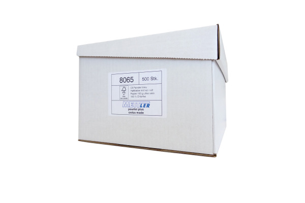 METTLER Couvert Fenster links C5 8065 100g,ultraweiss,Kleber 500 St. – Bild 4