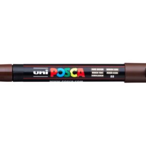 POSCA Marker 0.9-1.3mm PC-3M DAR dunkelbraun
