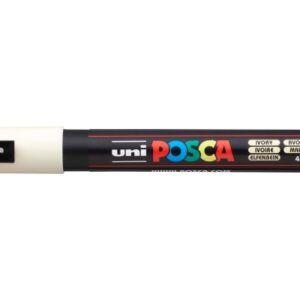 POSCA Marker 0.9-1.3mm PC-3M elfenbein, Rundspitze