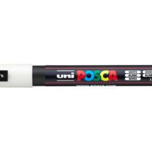 POSCA Marker 0.9-1.3mm PC-3M weiss, Rundspitze