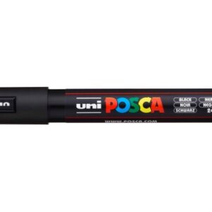 POSCA Marker 1.8-2.5mm PC-5M schwarz, Rundspitze