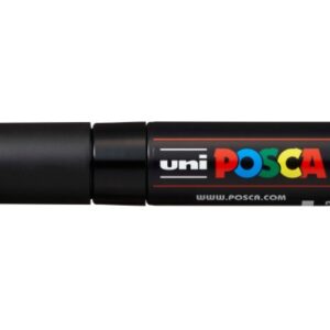 POSCA Marker 8mm PC-8K schwarz, Keilspitze