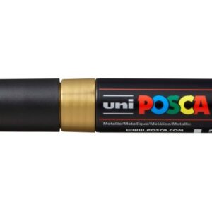 POSCA Marker 8mm PC-8K MET gold, Keilspitze