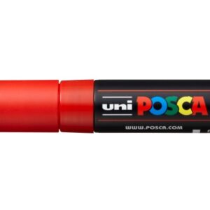 POSCA Marker 8mm PC-8K rot, Keilspitze