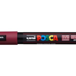POSCA Marker 1.8-2.5mm PC-5M bordeaux, Rundspitze