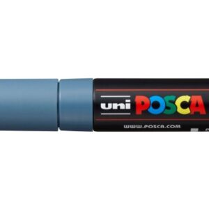 POSCA Marker 8mm PC8K schiefergrau, Keilspitze