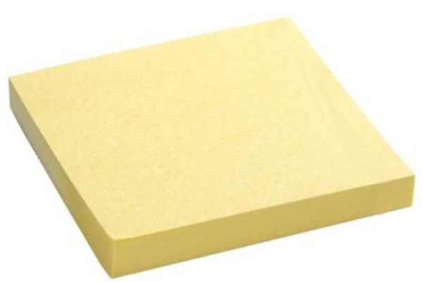 POST-IT   Block                  76x76mm 654-6     gelb/100 Blatt – Bild 2