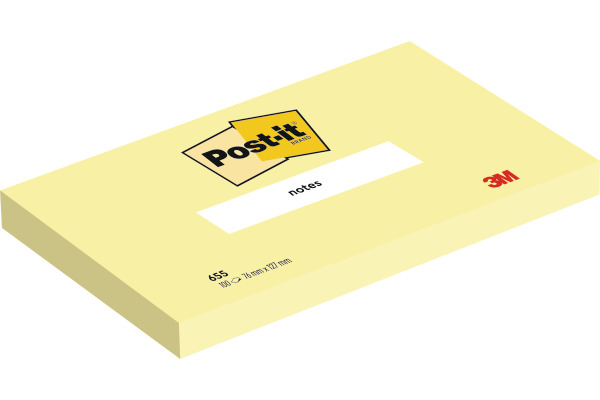 POST-IT   Block                 76x127mm 6830CYW10 gelb/100 Blatt