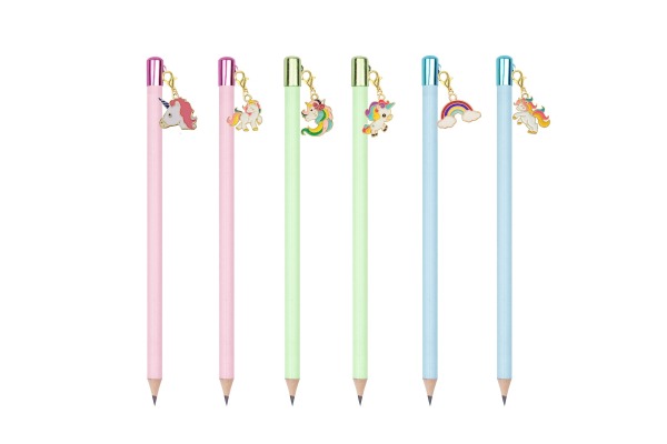 ROOST Bleistift Einhorn Anhnänger HB TSKY-P250 assortiert