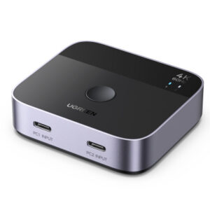 UGREEN    USB-C Switch 2 In 1 Out,4K 55451     2×USBC- In, 1×HDMI Out