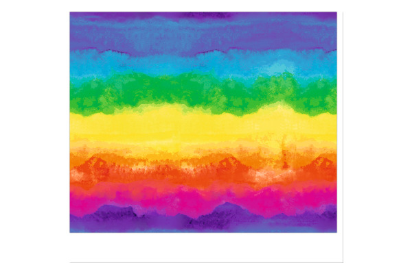 URSUS     Fotokarton           49.5x68cm 11332202F 300g, Regenbogen Aquarell