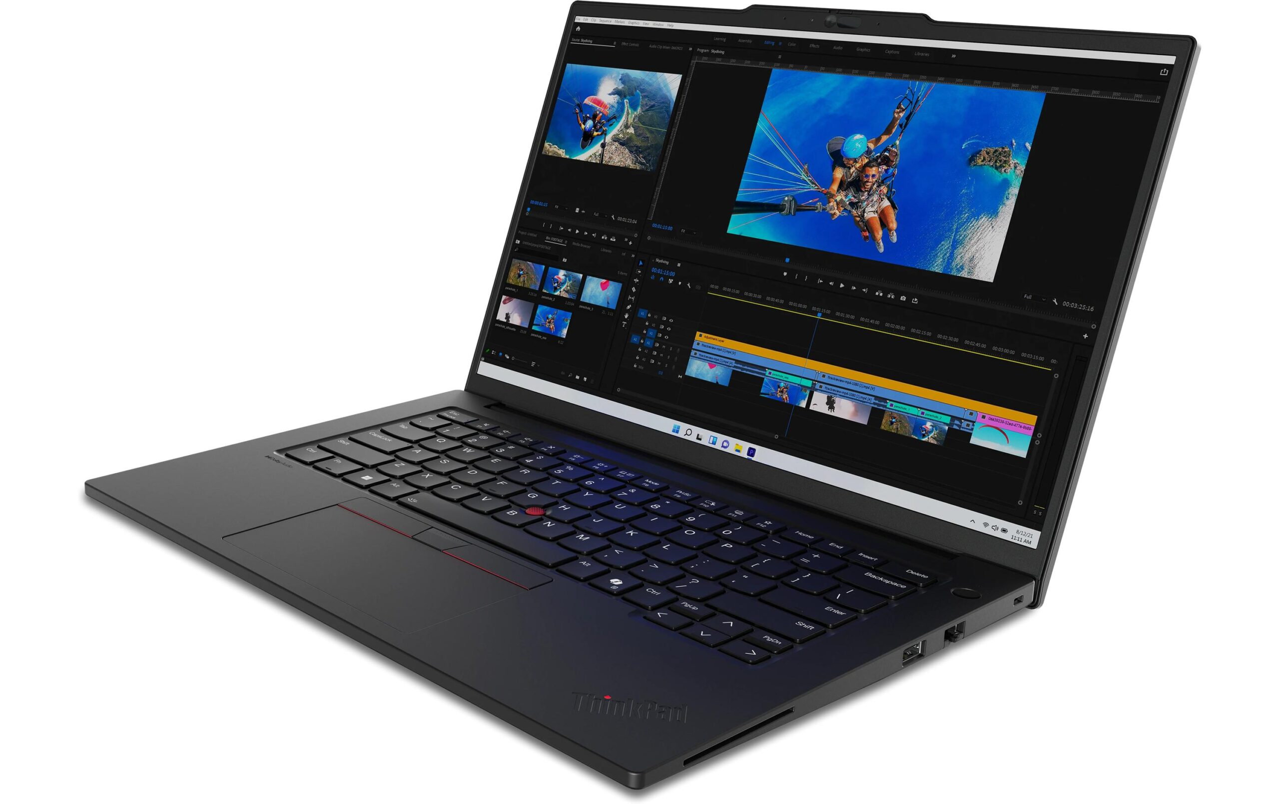 Lenovo Notebook ThinkPad P14s Gen. 5 (Intel) (14.5" WQXGA, 32GB, 1TB SSD, ARC)