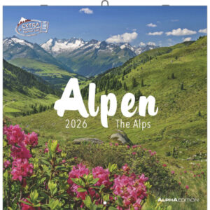 ALPHA EDI Bildkalender              2026 160009    Alpen ML               30x30cm