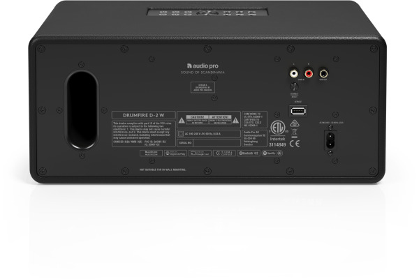 AUDIO PRO Speaker Drumfire D-2 W 15330 Black – Bild 3