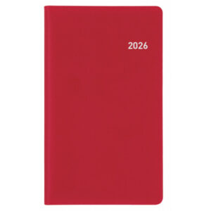 BIELLA Planer Berlin 2026 851561470 6M/2S weinrot ML 8.7x15.3cm