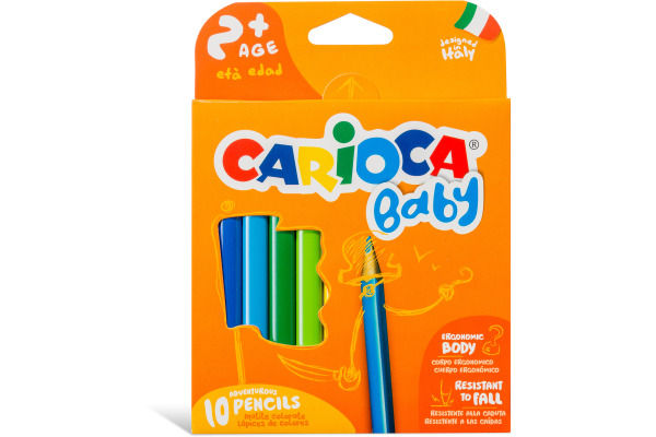 CARIOCA   Farbstifte Baby 42819M    10 Stück