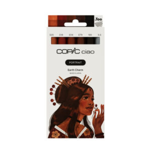 COPIC     Marker Ciao Portrait Set 22075585  Earth Charm            6 Stück