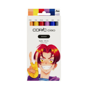 COPIC     Marker Ciao Manga Set 22075589  Kaito                  6 Stück