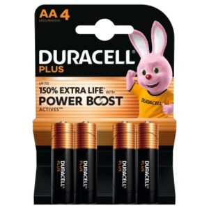 DURACELL Batterie Plus MN1500 4-140851 AA, LR6 4 Stk.