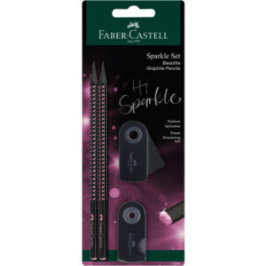 FABER-CA. Schreibset Sparkle 118296 Midnight rose