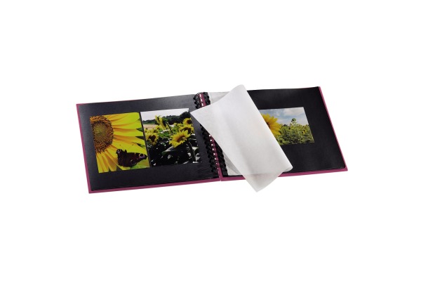 HAMA Spiralalbum Fine Art 28x24cm 113680 pink 25 Blatt – Bild 4