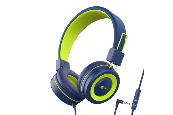 ICLEVER Wired Kids Headphones C01-1702N HS14, 3,5mm, Mic, blue/green