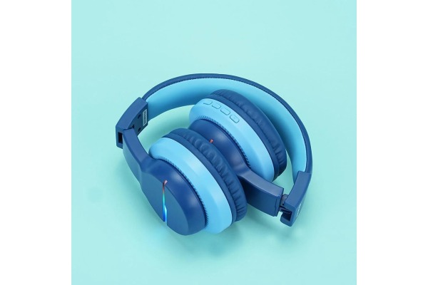 ICLEVER Kids Bluetooth Headphones C03-1702N BTH12, LED, 55h, blue – Bild 2