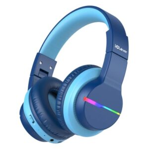 ICLEVER Kids Bluetooth Headphones C03-1702N BTH12, LED, 55h, blue