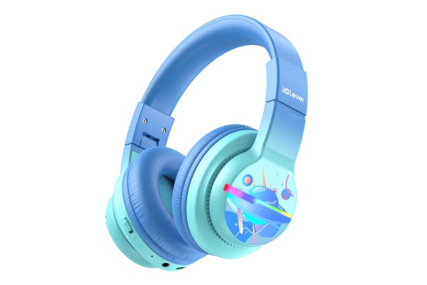 ICLEVER Kids Bluetooth Headphones C03-1702N BTH12, LED, 55h, gradient blue