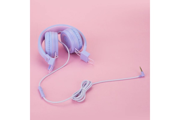 ICLEVER Wired Kids Headphones C01-1702N HS14, 3,5mm, Mic, purple – Bild 3