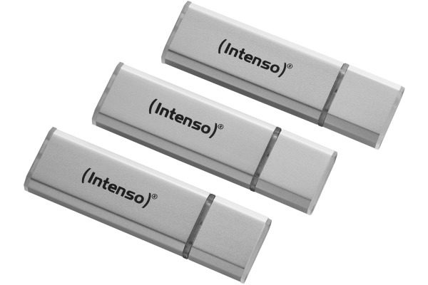 INTENSO USB-Stick Alu Line 3x 32GB 3521483 USB 2.0 silver