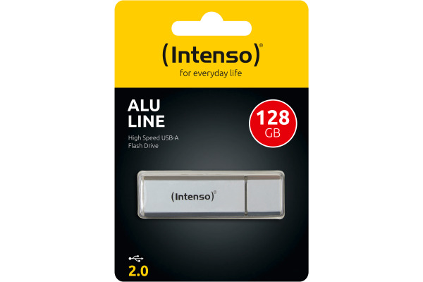 INTENSO USB-Stick Alu Line 128GB 3521496 USB 2.0 silver – Bild 2