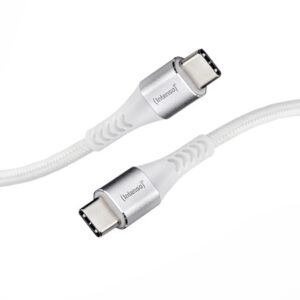 INTENSO   Cable USB-C to USB C 7901002   1.5 m, Nylon             white