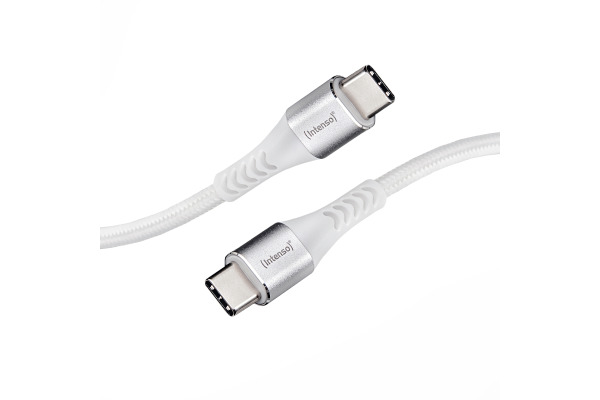 INTENSO Cable USB-C to USB C 7901002 1.5 m, Nylon white