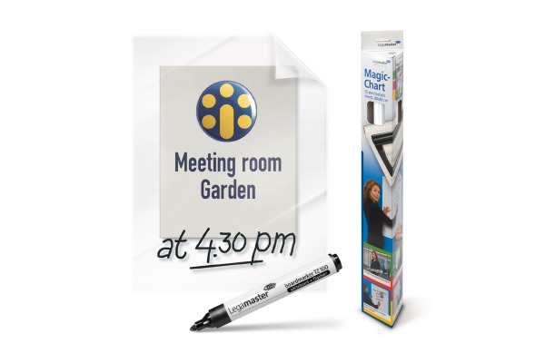 LEGAMASTE Magic-Chart 60x80cm 7-159300 Clearboard 25 Blatt