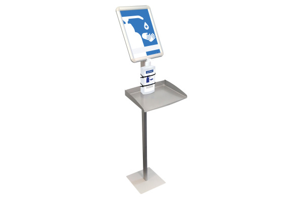 MAGNETOP. Hygienestation 146x40x32cm 11026000 mit Infoschild