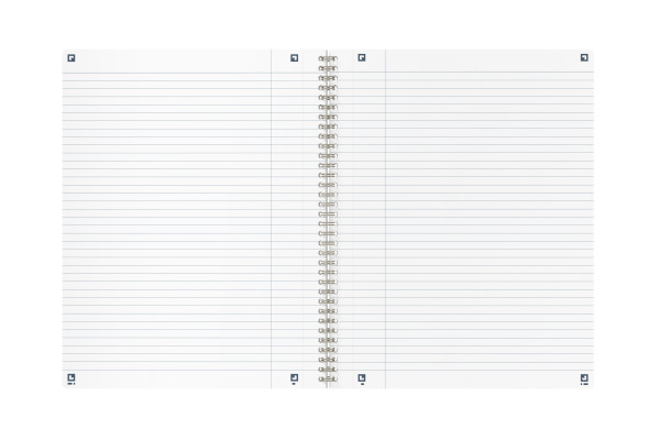 OXFORD Origins Spiralheft 400150002 A4+, liniert 70 Blatt, blau – Bild 2