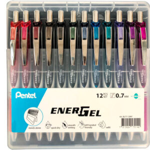 PENTEL    Rollerball EnerGel       0.7mm BL77-12MY Mystic Set            12 Stück
