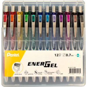 PENTEL    Rollerball EnerGel       0.7mm BL77-12RB Rainbow Set           12 Stück