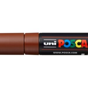 POSCA Marker 8mm PC-8K braun, Keilspitze