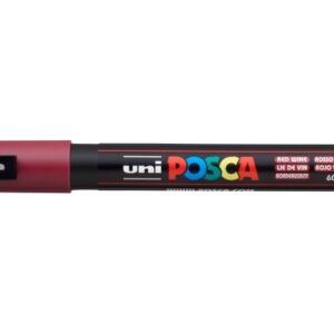 POSCA Marker 0.9-1.3mm PC-3M bordeaux, Rundspitze