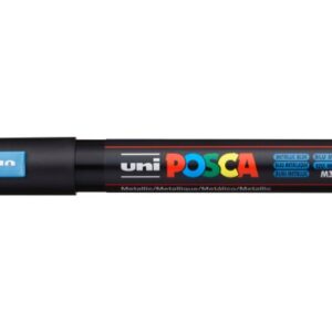 POSCA Marker 1.8-2.5mm PC5M Metal.blau,R'spitze