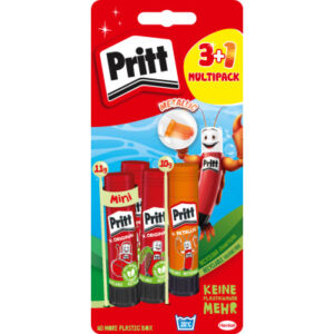 PRITT     Klebstifte BTS          11/10g PBS4B     3x11 g + 1x10 g     3+ 1 Stück
