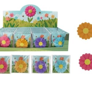 ROOST Radiergummi Blumen 4558 assiortiert, 3D