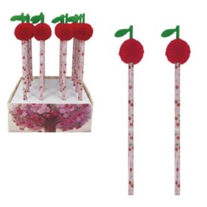 ROOST Bleistift Kirsche HPTS-165 PomPom